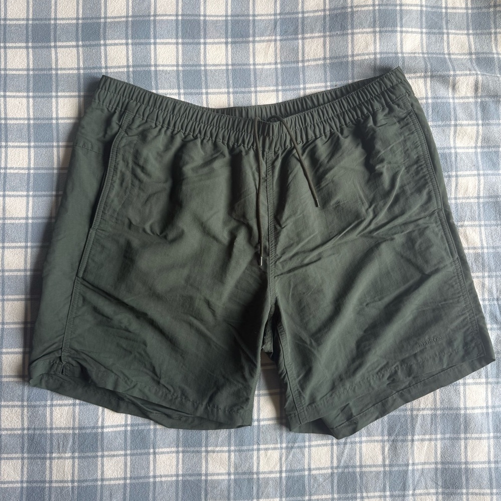 Filson Dark Green Swim Shorts